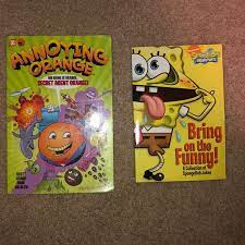 Annoying orange is created by dane boedigheimer orange you glad you're not me? Other Spongebob And Annoying Orange Books Poshmark