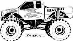 Monster Truck Coloring Pages Coloring Pages For Kids And Adults