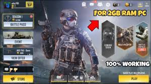 Download Install Call Of Duty Mobile On Pc For 2gb Ram 100 Working Youtube