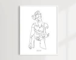 Harry Styles Poster Printable Etsy In 2021 Harry Styles Poster Harry Styles Drawing Poster Wall Art