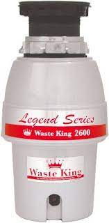 Waste King L 2600 Legend Series 1 2 Hp Continuous Feed Operation Waste Disposer 68 49 Garbage Disposal Silver Faucet Waste
