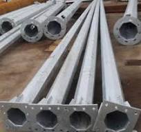 Galvanized Steel 100W Street Light Pole With IP65 Rating And ...
