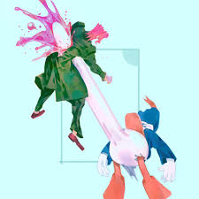 hieumay, donald duck, kakyoin noriaki, disney, jojo no kimyou na bouken,  stardust crusaders, highres, 2boys, blood, blue shirt, coat, death, erection,  green coat, green pants, hat, impaled, meme, multiple boys, pants, red