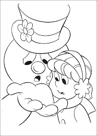 A picture of frosty the snowman. Free Printable Coloring Sheets Frosty The Snowman 10