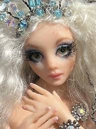 Luna by Esmeralda Gonzalez OOAK Moon Dancer Polymer Clay Fairy Sculpture w  COA