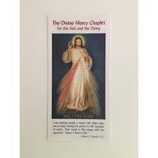 Gather all sinners from the entire world and immerse them in the abyss of my. Divine Mercy Chaplet For The Sick And The Dying Shopee Philippines