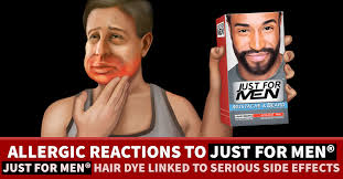 Diagnosis is by clinical examination and complete blood tests, electrolytes and renal function tests. Just For Men Lawsuit 2019 Update Allergic Reactions