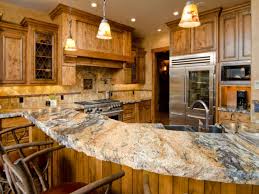 Cabinets alongside black granite may seem. Oak Cabinets With Granite Countertop Pictures Decorkeun