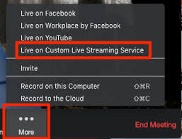 Maybe you would like to learn more about one of these? Live Streaming Meetings Or Webinars On Youtube Zoom Help Center