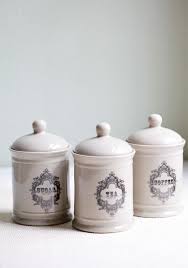 French kitchen canisters antique kitchen canisters vintage white and. English Charm Canister Set Love It Canister Sets Vintage Canister Sets Vintage Canisters