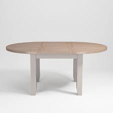 Arlington 1.4m (+0.4m) extending dining table with grey insert. St Ives Small Round Extending Dining Table Quality Oak Furniture From The Furniture Directory