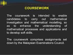 2012 t coursework math stpm. 1 Math T Overview