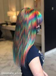 This Hairstylist S Coloring Talent In 2021 Hair Stylist Cool Hairstyles Color
