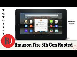 How To Root The Amazon Fire 5th Gen 7in Tablet And Remove Fire Launcher Youtube