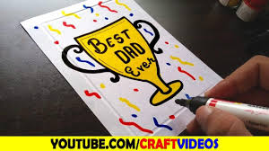 Even though the commercial card industry likes to make fun of dads by playing off of stereotypes, your pop's birthday is a chance for you to make him feel i love you dad. Father Day Card Making Easy Diy Card For Father S Day Father S Day Kids Fathers Day Cards Fathersday Card Father S Day Greeting Cards