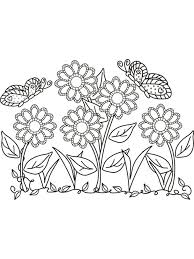 These flowers coloring pages printables will give your child a feeling of spring all year round. Flower Coloring Pages Pdf Below Is A Collection Of Beautiful Flower Coloring Page Wh Printable Flower Coloring Pages Flower Coloring Pages Easy Coloring Pages