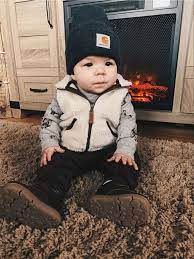 Baby Babyboy Babyboyoutfits Carhartt Beanie Ootd Baby Boy Outfits Cute Baby Boy Outfits Baby Stuff Country