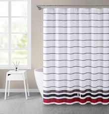 Canadiana Canadian Stripe 70x72 Shower Curtain White 70x72 In Shower Curtains Walmart Curtains Shower