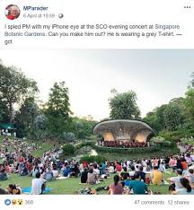 Official ig of esm goh chok tong! Pm Lee Picnics With His Grandchild At Singapore Botanic Gardens
