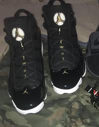 The perfect gift for football recruiting fans! Jordan 6 Rings Black Metallic Gold Men S Shoe Hibbett City Gear