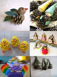 Holiday Homemade Pinecone Xmas Ornaments 34 Noel Elisleri Cocuklar Icin Elisi Elisi Fikirleri