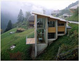 Austrian Exposed House On A Hill Architecture 25 Beautiful Homes Modern Architecture
