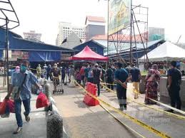 We can now search balai polis. Pasar Chow Kit Mula Operasi Esok