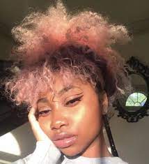 Princisa Dyed Natural Hair Aesthetic Hair Dyed Curly Hair