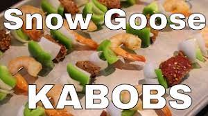 How To Cook Snow Goose Kabobs - Youtube