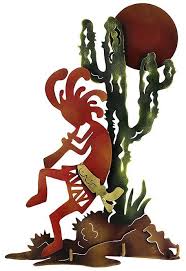 Kokopelli Home Decor Kokopelli Art Unique Metal Wall Art Mexican Metal Wall Art