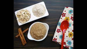 To eat, babies need good head and neck control and should be able to sit up in a high chair. Homemade Oatmeal Cereal For Babies Weelicious