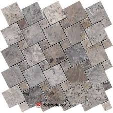 2 Kare Amore Grey Marble Dogal Tas Tezgah Arasi Dt1573 Mozaik Dogal Duvar