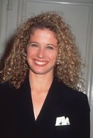 MPE1-261 ACTRESS NANCY TRAVIS 1990s CELEBRITY CANDID ORIGINAL 35MM COLOR  SLIDE