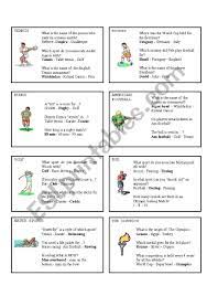 Read on for some hilarious trivia questions that will make your brain and your funny bone work overtime. Sports Trivia Esl Worksheet By Pamelaportnoy