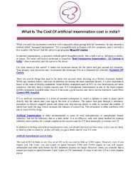 Cost of artificial insemination in dogs. What Is The Cost Of Artificial Insemination Cost In India By Tkapoor2019 Issuu