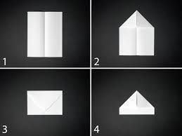 With a sheet of 8.5 x 11 paper laid out horizontally in front of you, fold the. How To Make A Paper Airplane Hgtv