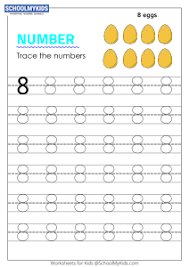 There are two easy exercises for young learners. Math Numbers Upto 10 Worksheets For Kids Free Printable Math Worksheets Schoolmykids Com