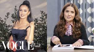 Salma hayek | transformation from 1 to 52 years old. Salma Hayek Breaks Down 13 Looks From 1996 To Now Life In Looks Vogue Youtube