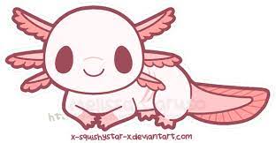 Kawaii axolotl metal print by peppermintpopuk. Pin On Axolotls