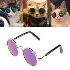 Fashion Glasses Small Pet Dogs Cat Glasses Sunglasses Eye Wear Protection Pet Cool Glasses Pet Photos Props Color Ran Pet Sunglasses Cat Glasses Cat Sunglasses