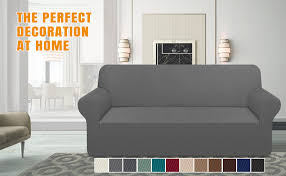 Granbest thick sofa covers for 3 cushion couch stylish pattern couch covers for sofa stretch jacquard sofa slipcover for living room dog pet furniture protector (large, gray) 4.2 out of 5 stars 4,448. Carltina Stylish Couch Cover Thick Armchair Slipcover For Living Room Chair Covers For Dogs Pets Non Slip Magic Elastic Furniture Protector Small Black Home Decor Slipcovers Svanimal Com
