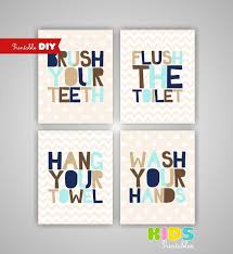 Items Similar To Kids Bathroom Wall Art Prints Bathroom Rules Kids Bathroom Signs Printable Bathroom Decor Boy Bathroom Digital Art Print 001bath110 Cc048 On Kids Bathroom Wall Art Kids Bathroom Art Bathroom