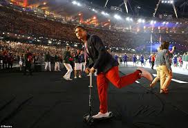 The closing ceremony of the london 2012 summer olympics, also known as a symphony of british music, was held on 12 august 2012 in the olympic stadium, london. London 2012 Closing Ceremony Athletes Parade Into Olympic Stadium Carrying Flags Of Every Nation Daily Mail Online