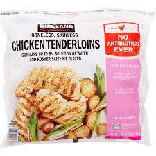 Way better than in the oven, this is how to make them taste like they're from a lay frozen tenders in one layer, not overlapping, in basket and cook for 8 minutes. Kirkland Signature Chicken Tenderloins Boneless Skinless 6 Lbs Costco