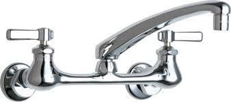 wall mounted manual sink faucet with