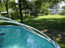 Build A Pvc Pool Cover Pvc Pool Pool Canopy Pool Storage
