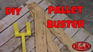If you repurpose pallet wood or need to tear down pallets, this tool is a lifesaver. How To Pallet Buster Youtube