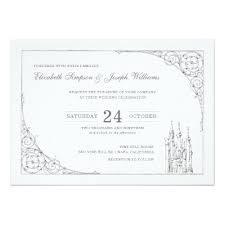Cinderella Castle Fairytale Wedding Invitation Zazzle Com Fairytale Wedding Invitations Disney Wedding Fairytale Wedding