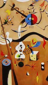 joan miro el carnaval de arlequin detail 1925 ジョアンミロ 名画