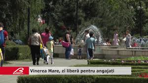 Prin urmare, ziua de vineri, 6 aprilie, ar urma să fie liberă anul acesta pentru creștinii ortodocși, având în vedere că paștele ortodox se celebrează pe 8 aprilie. Vinerea Mare Zi Libera Pentru Angajati Stiri Bucuresti Tv Televiziune Hd